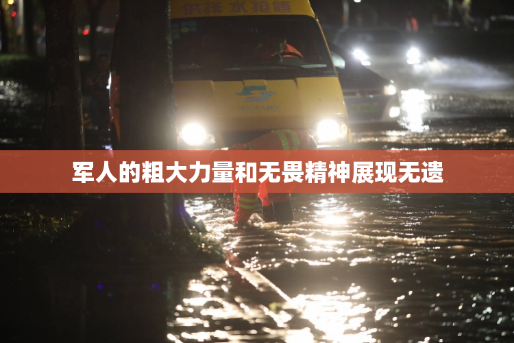 军人的粗大力量和无畏精神展现无遗