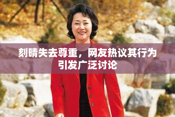 刻晴失去尊重，网友热议其行为引发广泛讨论
