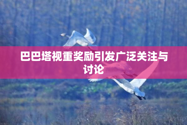 巴巴塔视重奖励引发广泛关注与讨论