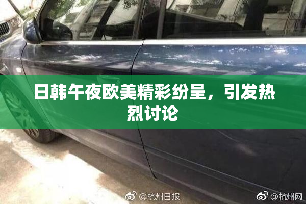 日韩午夜欧美精彩纷呈，引发热烈讨论
