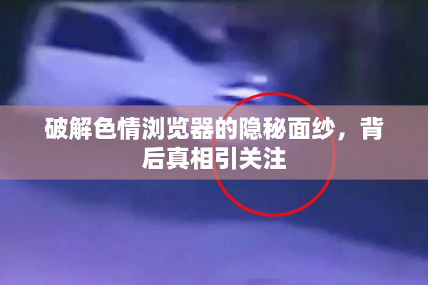 破解色情浏览器的隐秘面纱，背后真相引关注