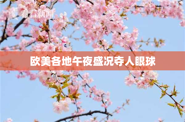 欧美各地午夜盛况夺人眼球