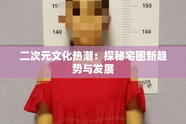 二次元文化热潮：探秘宅圈新趋势与发展