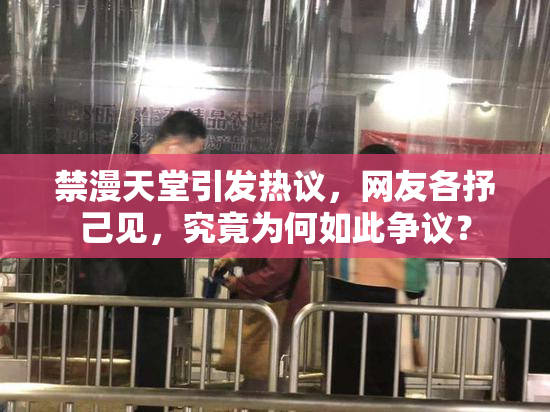 禁漫天堂引发热议，网友各抒己见，究竟为何如此争议？