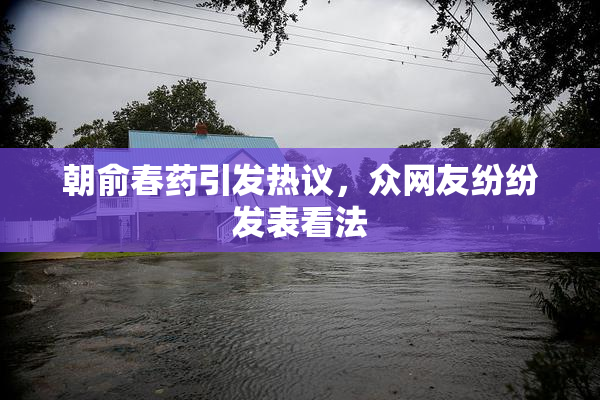 朝俞春药引发热议，众网友纷纷发表看法
