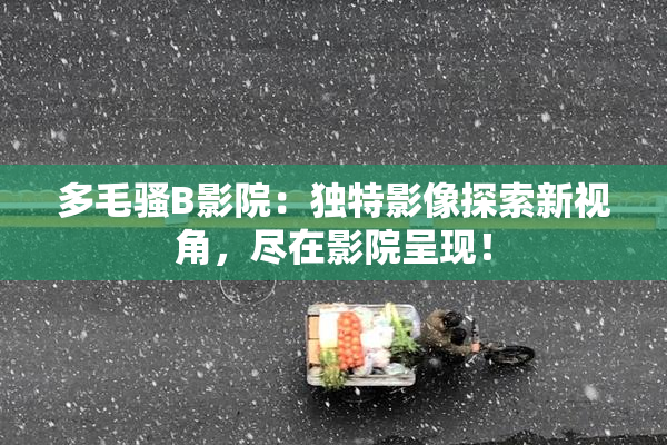 多毛骚B影院：独特影像探索新视角，尽在影院呈现！