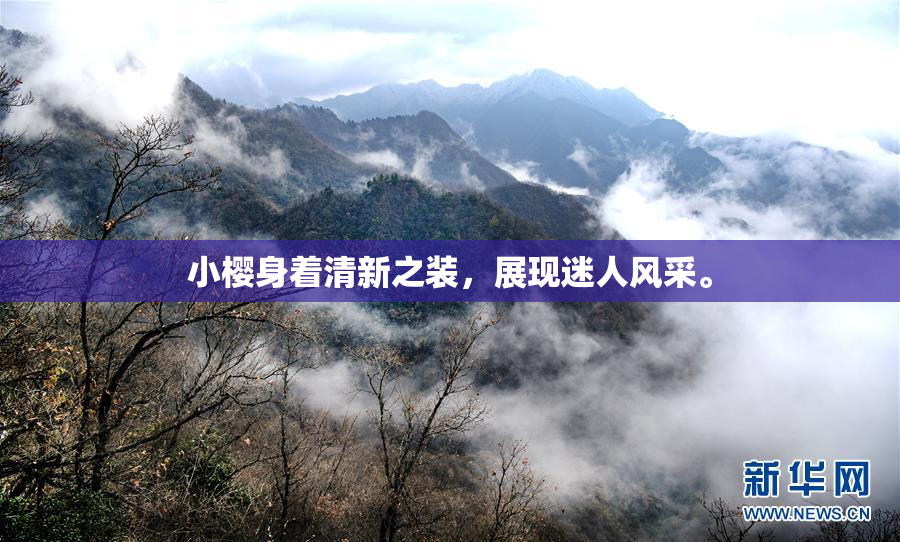 小樱身着清新之装，展现迷人风采。