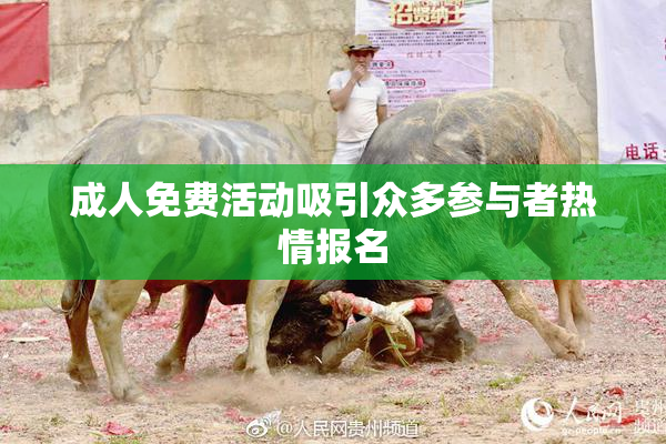 成人免费活动吸引众多参与者热情报名