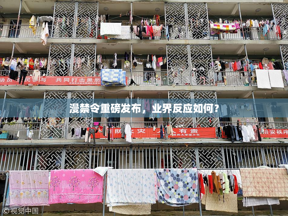 漫禁令重磅发布，业界反应如何？