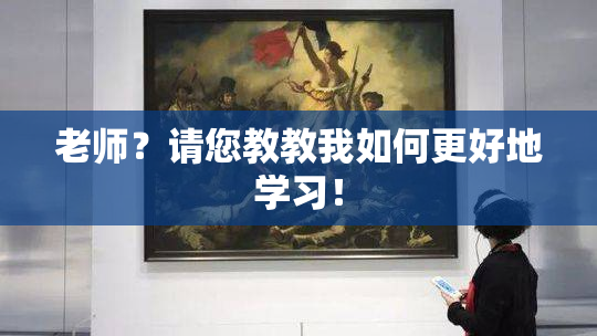 老师？请您教教我如何更好地学习！