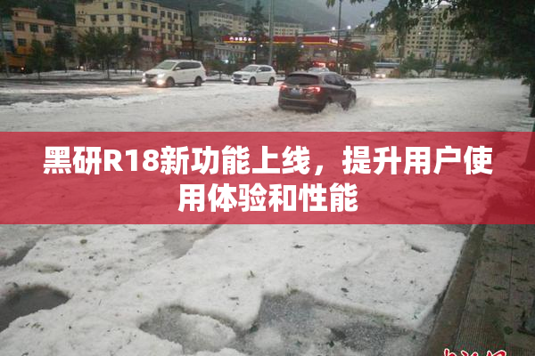 黑研R18新功能上线，提升用户使用体验和性能