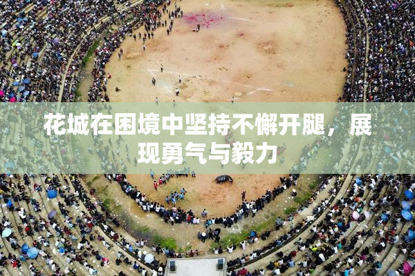 花城在困境中坚持不懈开腿，展现勇气与毅力