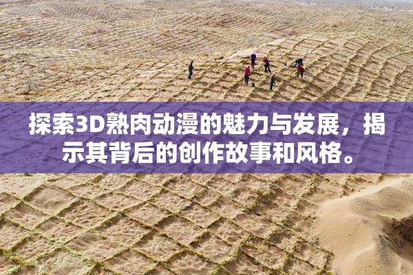 探索3D熟肉动漫的魅力与发展，揭示其背后的创作故事和风格。