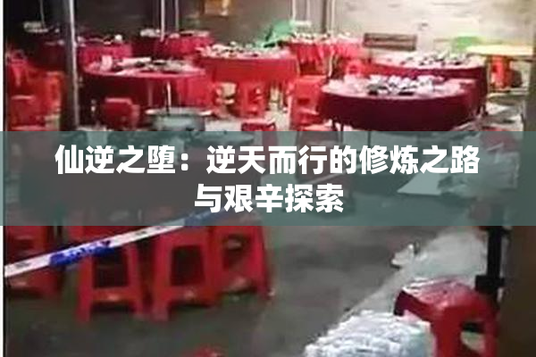 仙逆之堕：逆天而行的修炼之路与艰辛探索