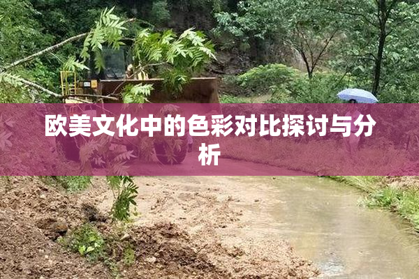 欧美文化中的色彩对比探讨与分析