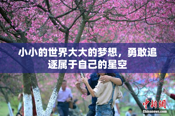 小小的世界大大的梦想，勇敢追逐属于自己的星空