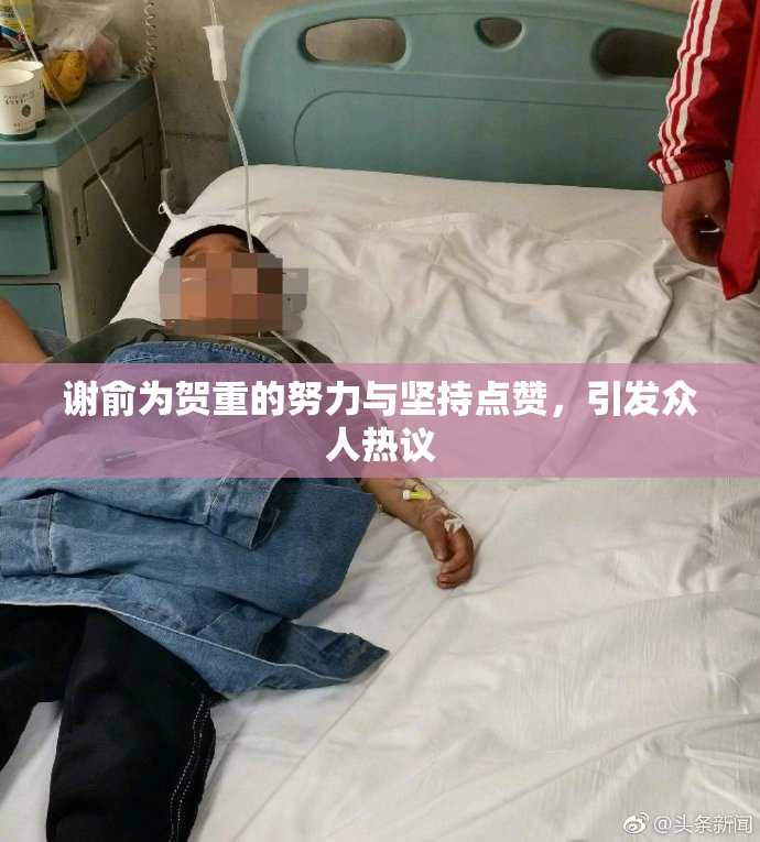 谢俞为贺重的努力与坚持点赞，引发众人热议