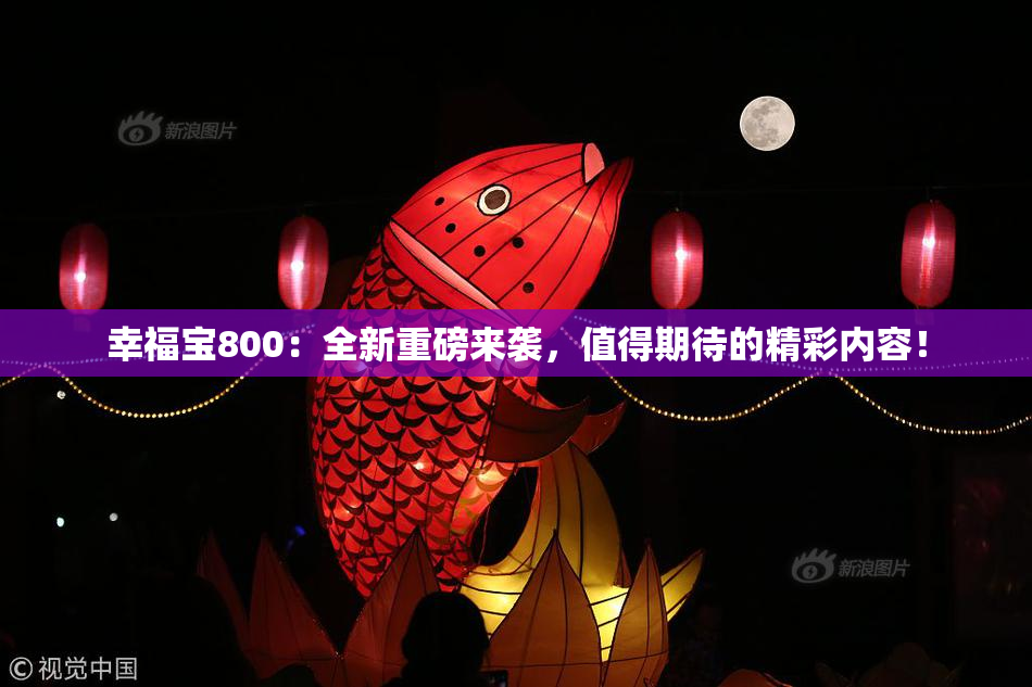 幸福宝800：全新重磅来袭，值得期待的精彩内容！
