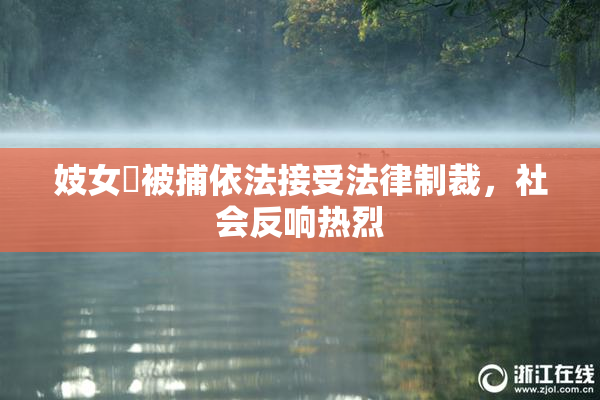 妓女梱被捕依法接受法律制裁，社会反响热烈