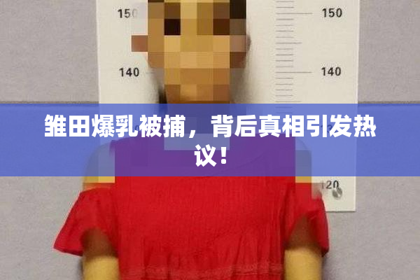 雏田爆乳被捕，背后真相引发热议！