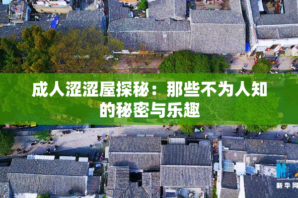 成人涩涩屋探秘：那些不为人知的秘密与乐趣
