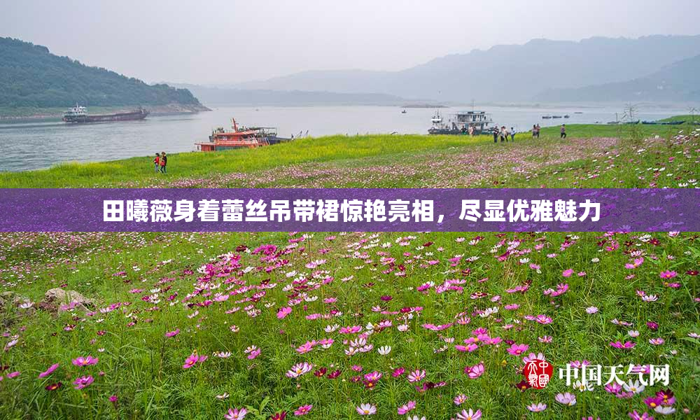 田曦薇身着蕾丝吊带裙惊艳亮相，尽显优雅魅力