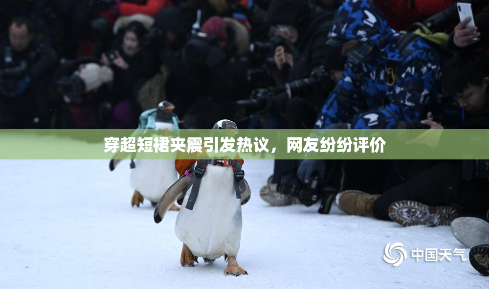 穿超短裙夹震引发热议，网友纷纷评价