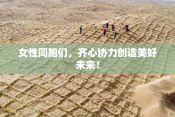 女性同胞们，齐心协力创造美好未来！