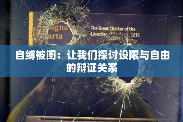 自缚被闺：让我们探讨设限与自由的辩证关系