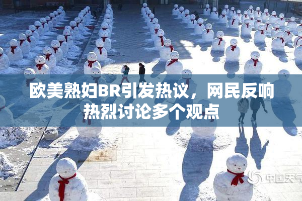 欧美熟妇BR引发热议，网民反响热烈讨论多个观点