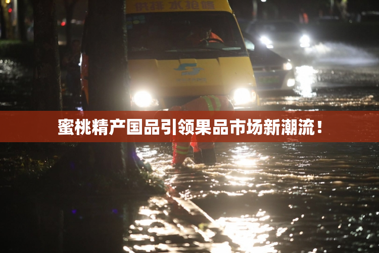 蜜桃精产国品引领果品市场新潮流！
