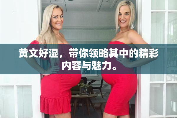 黄文好湿，带你领略其中的精彩内容与魅力。