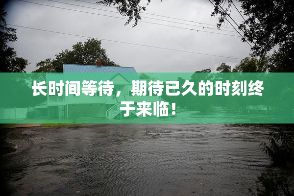 长时间等待，期待已久的时刻终于来临！