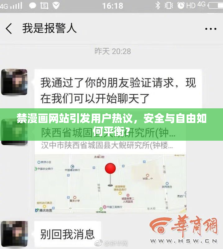 禁漫画网站引发用户热议，安全与自由如何平衡？