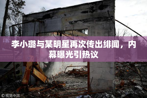 李小璐与某明星再次传出绯闻，内幕曝光引热议