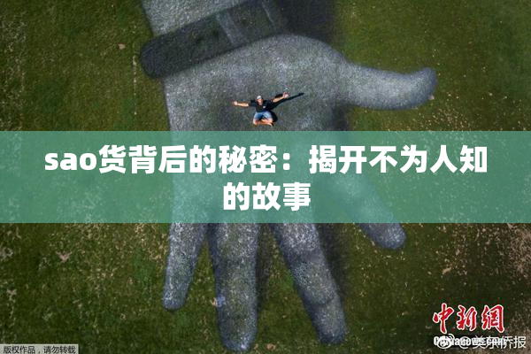 sao货背后的秘密：揭开不为人知的故事