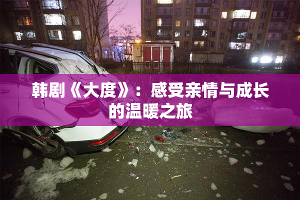 韩剧《大度》：感受亲情与成长的温暖之旅