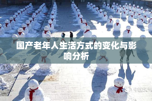 国产老年人生活方式的变化与影响分析