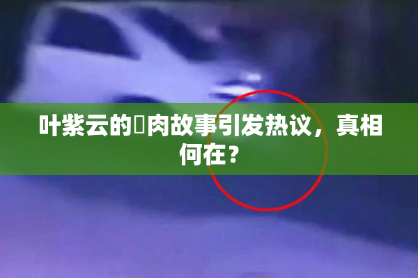 叶紫云的婬肉故事引发热议，真相何在？