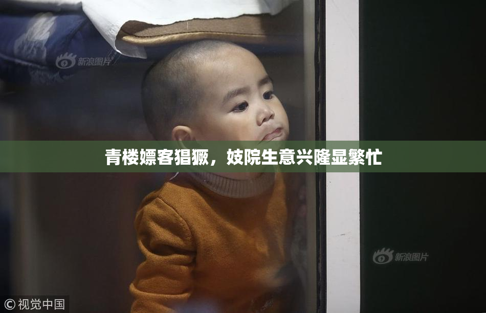 青楼嫖客猖獗，妓院生意兴隆显繁忙