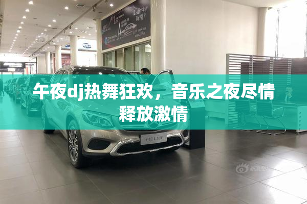 午夜dj热舞狂欢，音乐之夜尽情释放激情