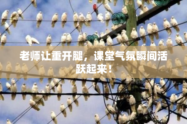 老师让重开腿，课堂气氛瞬间活跃起来！
