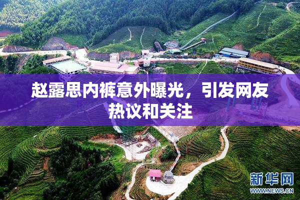 赵露思内裤意外曝光，引发网友热议和关注