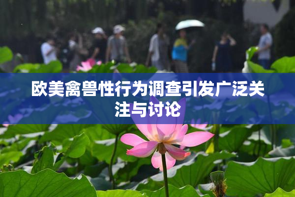 欧美禽兽性行为调查引发广泛关注与讨论
