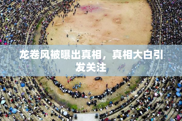 龙卷风被曝出真相，真相大白引发关注