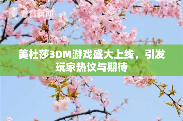 美杜莎3DM游戏盛大上线，引发玩家热议与期待