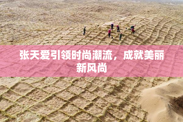 张天爱引领时尚潮流，成就美丽新风尚
