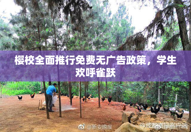 樱校全面推行免费无广告政策，学生欢呼雀跃