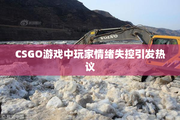 CSGO游戏中玩家情绪失控引发热议