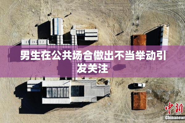 男生在公共场合做出不当举动引发关注